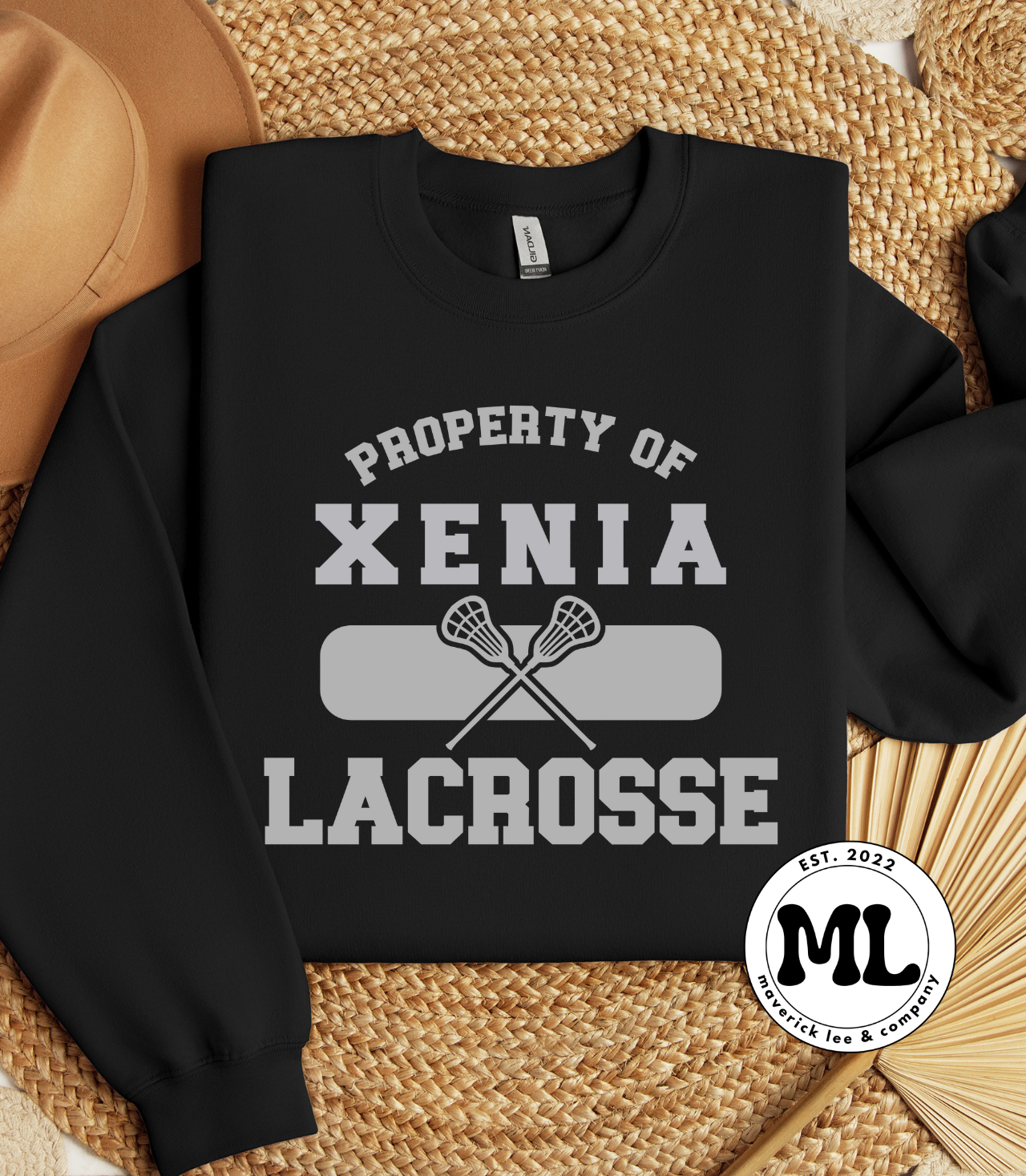 Property of Xenia lacrosse