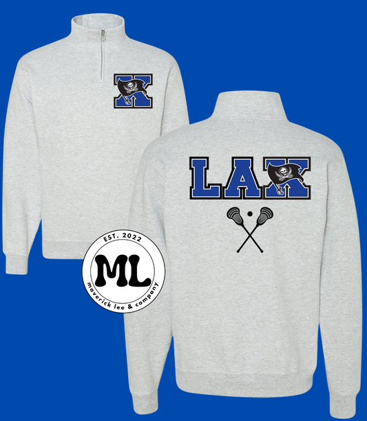 Xenia LAX front pocket + back design