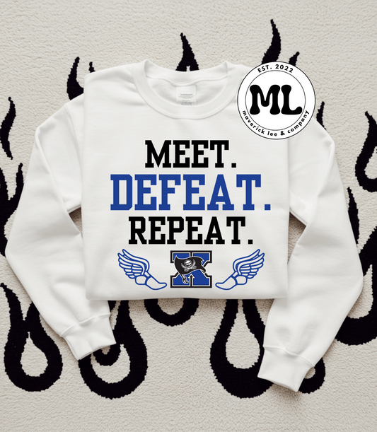 Meet defeat repeat