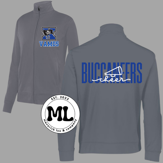 Buccaneers cheer jacket + logo