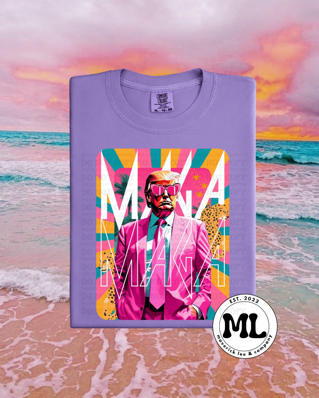 Preppy maga leopard