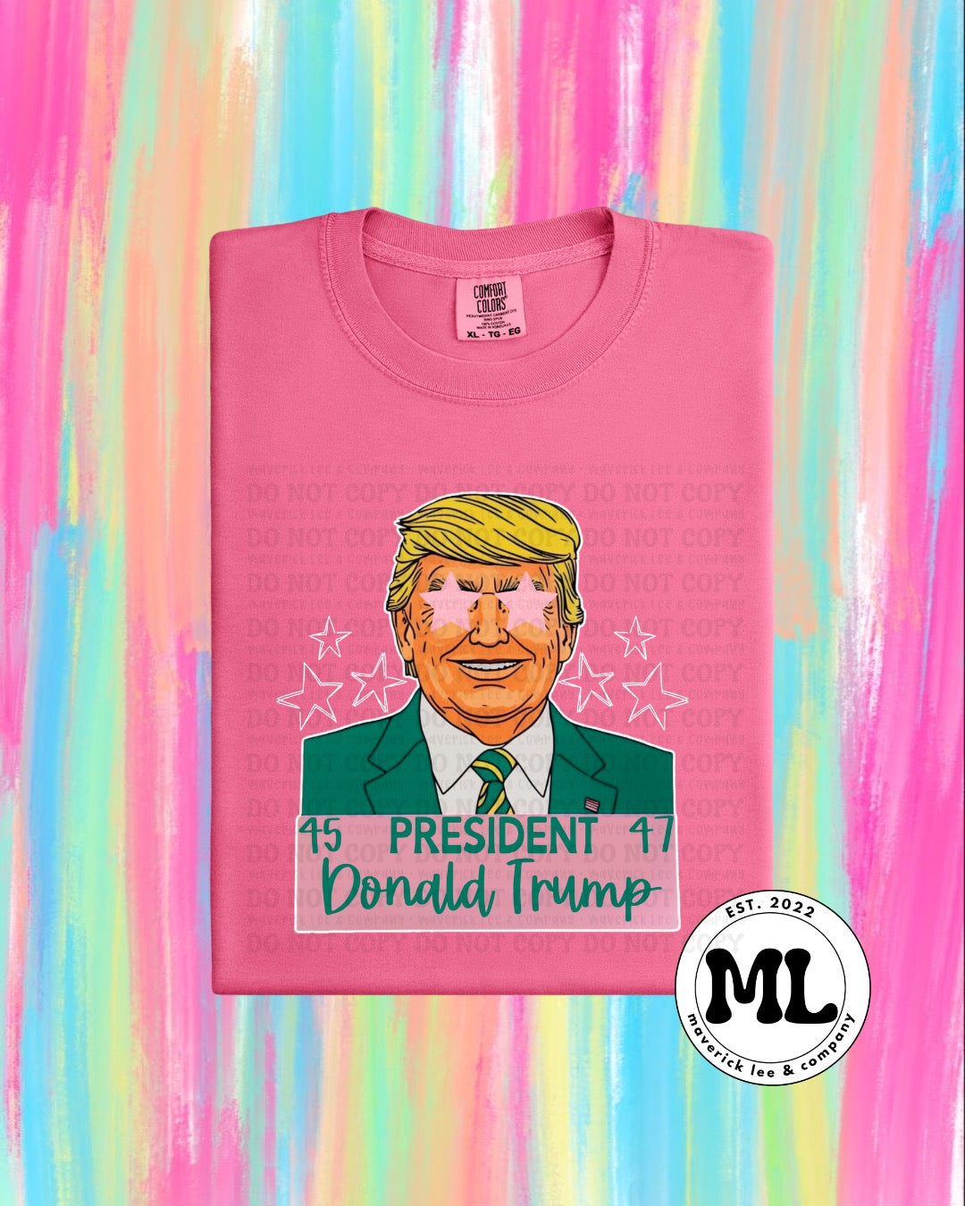 Preppy pink + green