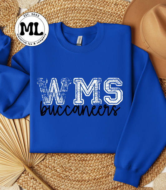 WMS buccaneers distressed