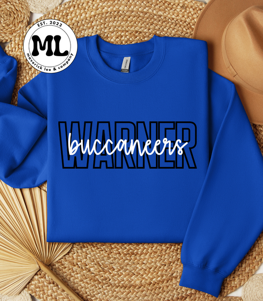 Warner Buccaneers outline