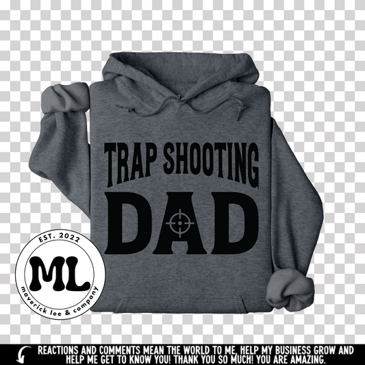 Trap shooting Dad