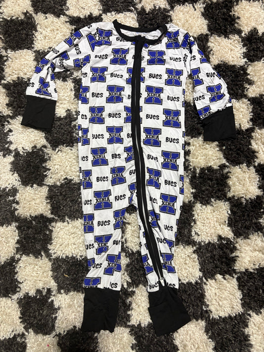 Bamboo pajamas in stock 2T (S)