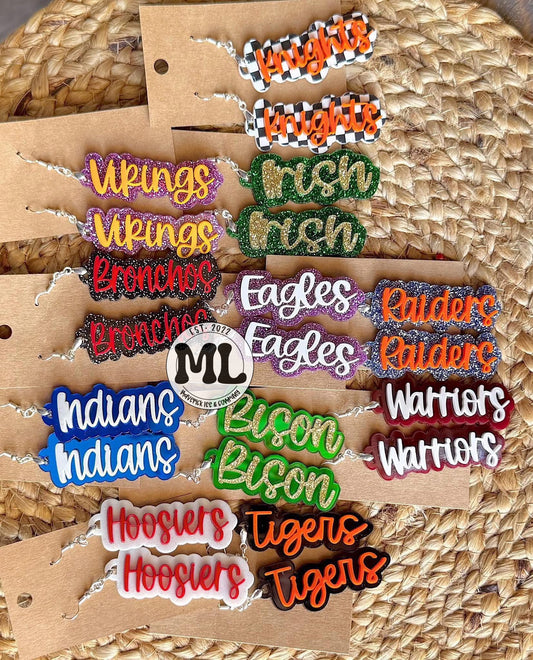 Custom earrings