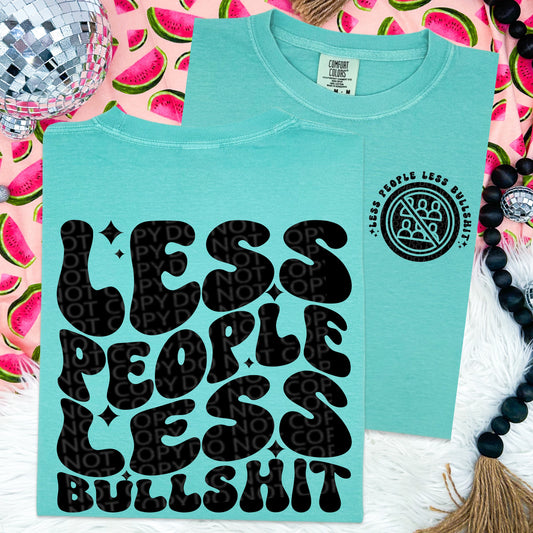 Less people less bullshit