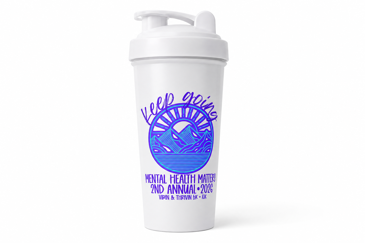 2nd annual Mental health matters 3” – UVDTF sticker