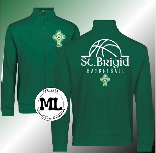 St. Brigid basketball jacket