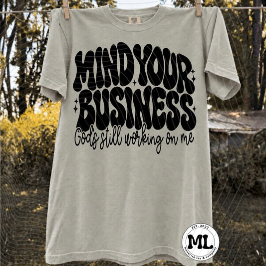 Mind your business - black