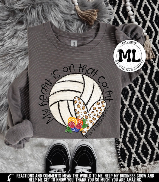 My heart is on that court volleyball