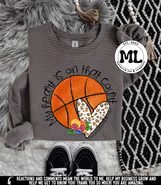 My heart is on that court basketball