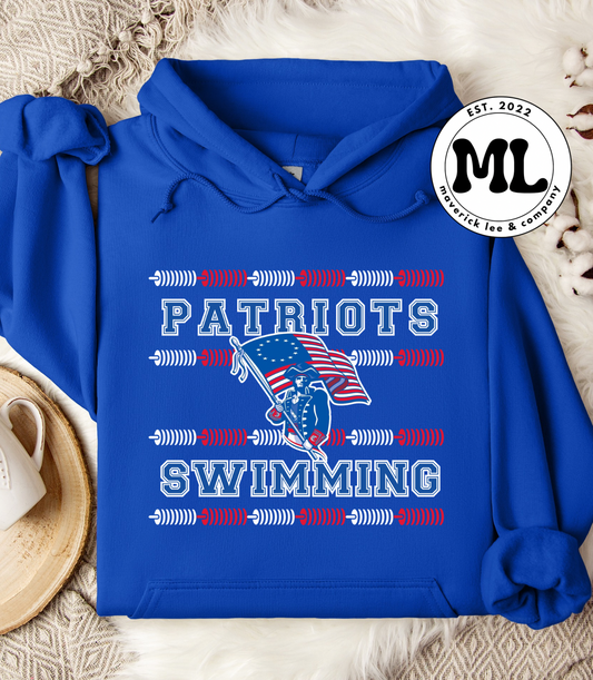 Patriots swimming