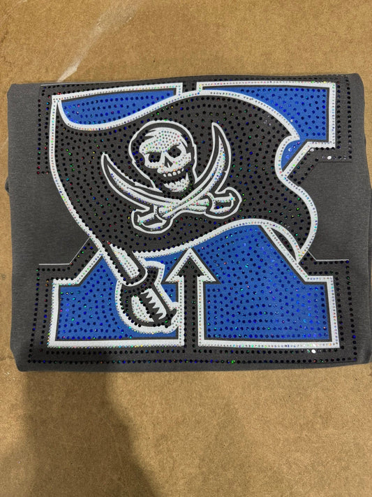 Xenia Buccaneers spangle logo