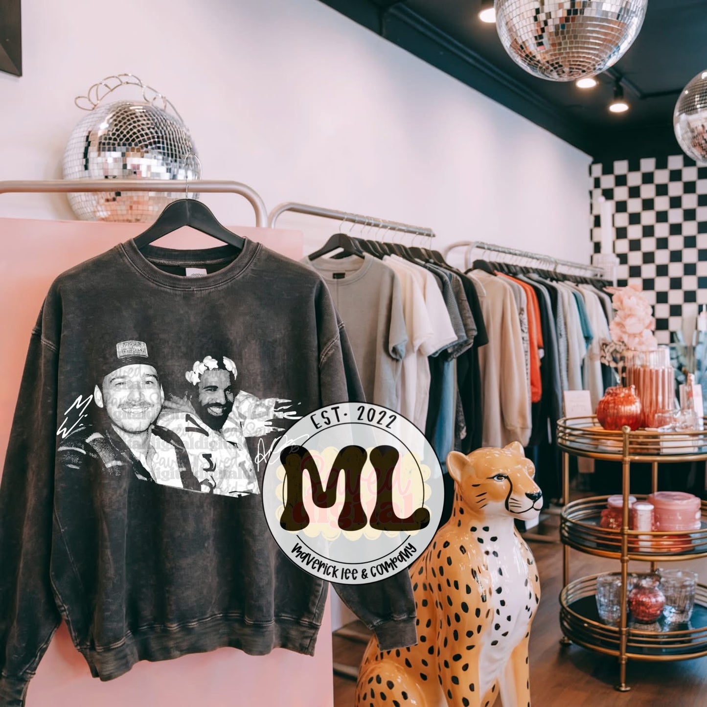 Halftone Collection - only on dark garments