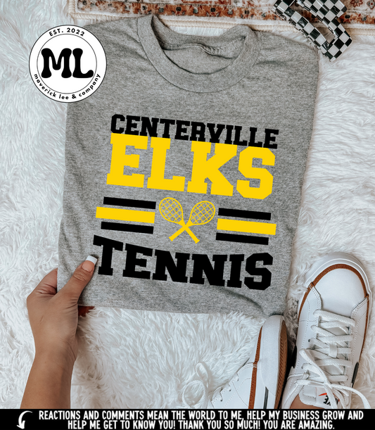 Centerville Elks tennis lines