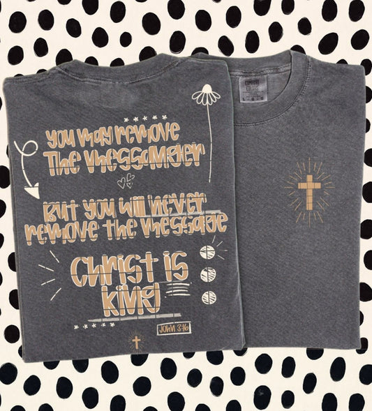 You may remove the messenger front and back