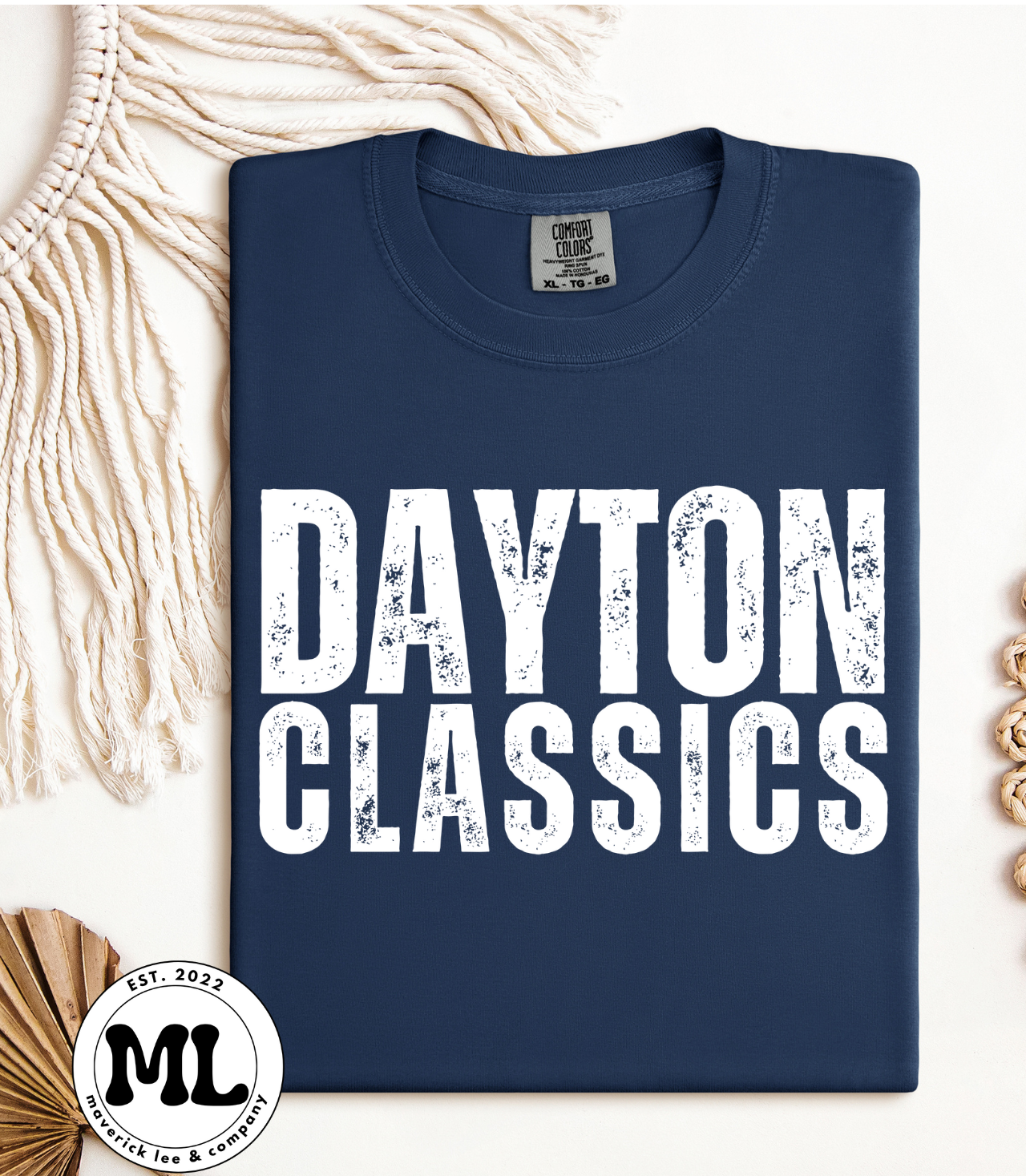 Dayton classics white distressed