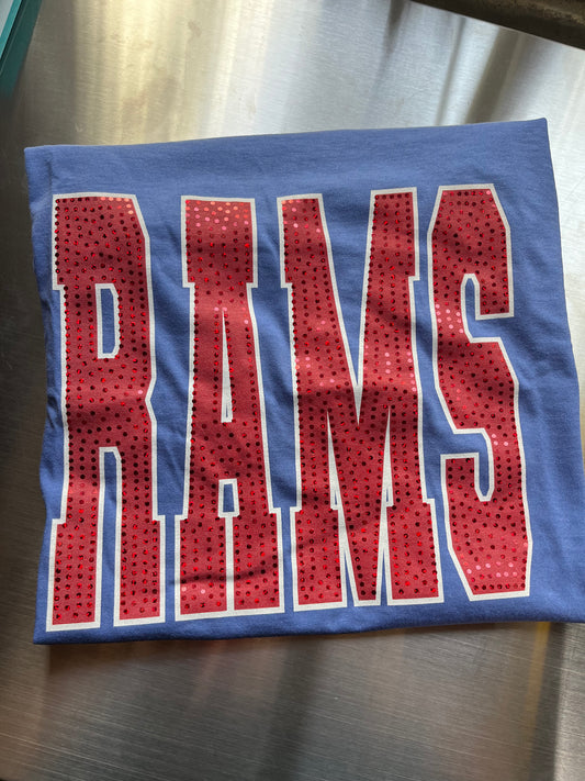 Rams Spangle tee - in stock