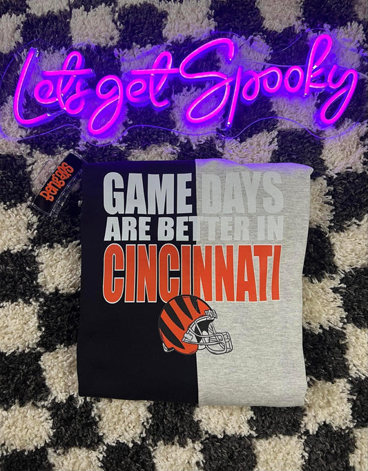 Medium Cincinnati Split sweatshirt - in stock