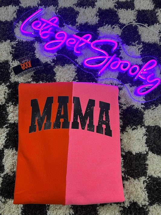 XL MAMA split sweatshirt - in stock