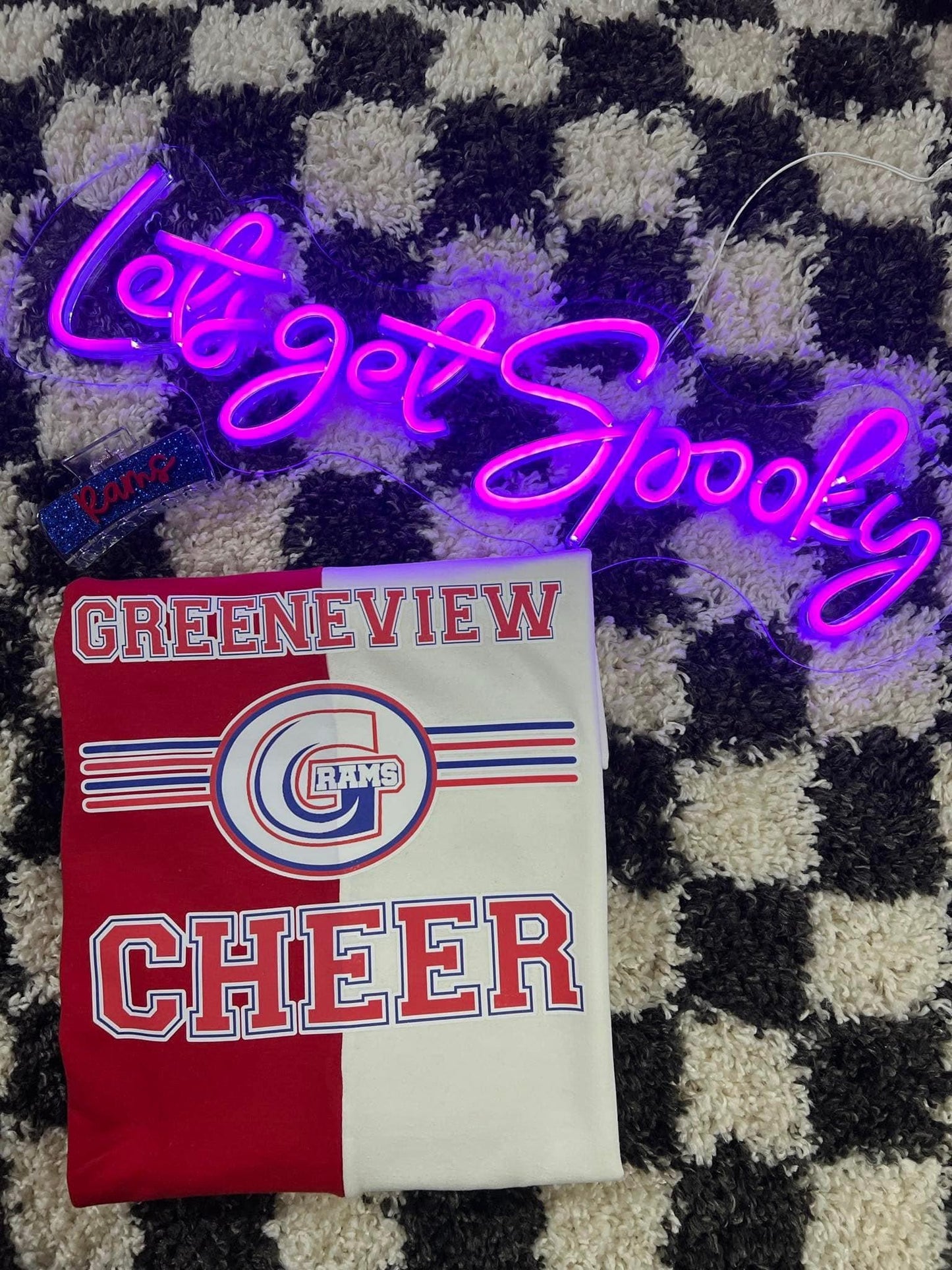 Large Greeneview Cheer split sweatshirt - in stock