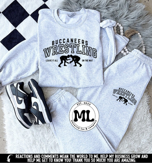 Leave it all on the mat jogger set