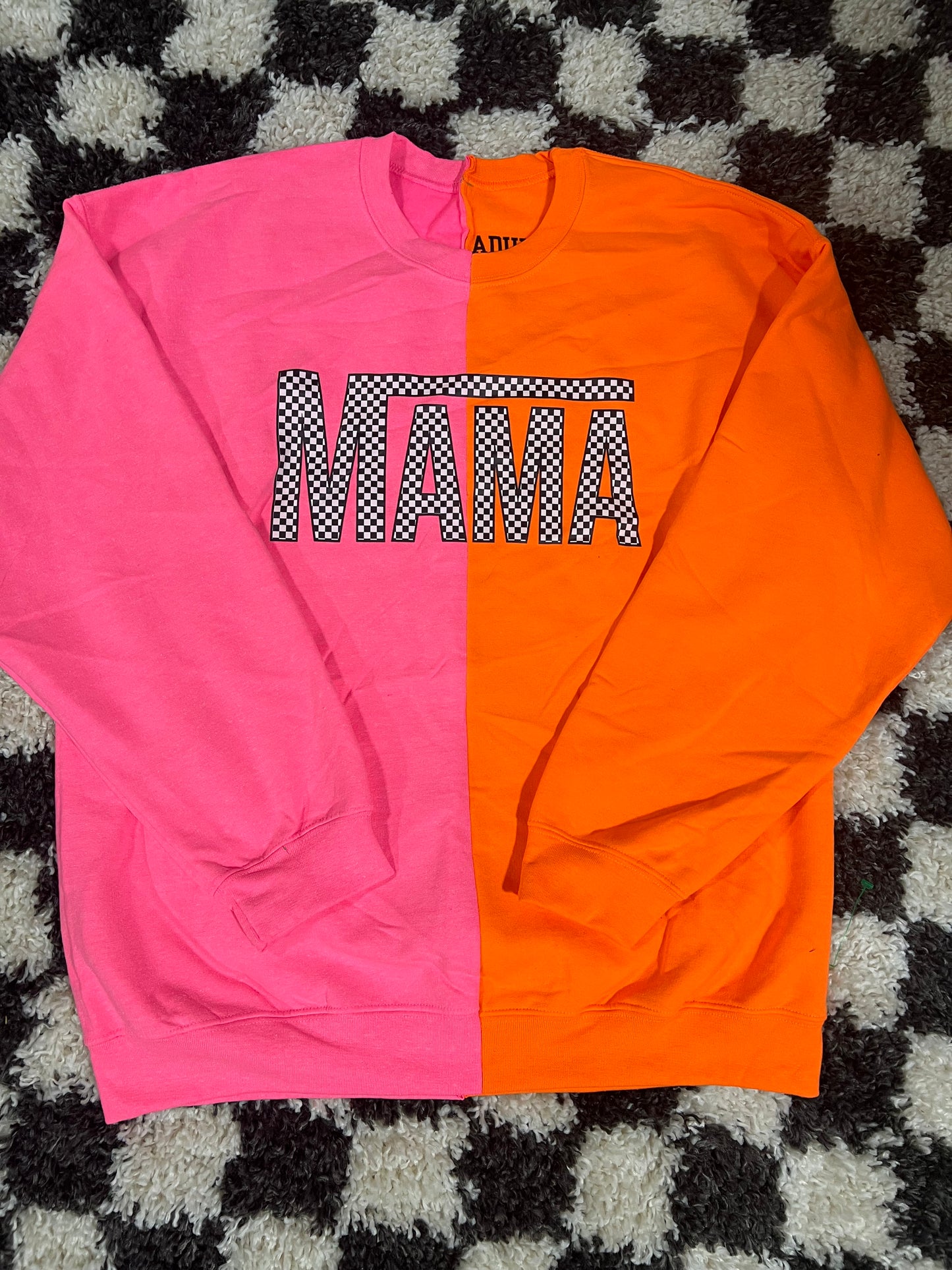 XL split sweatshirt