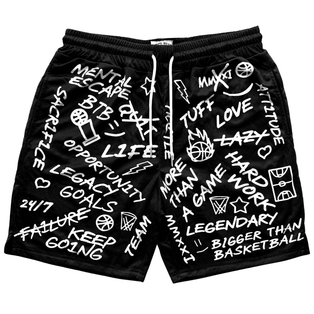 Emotions - Shorts - Black