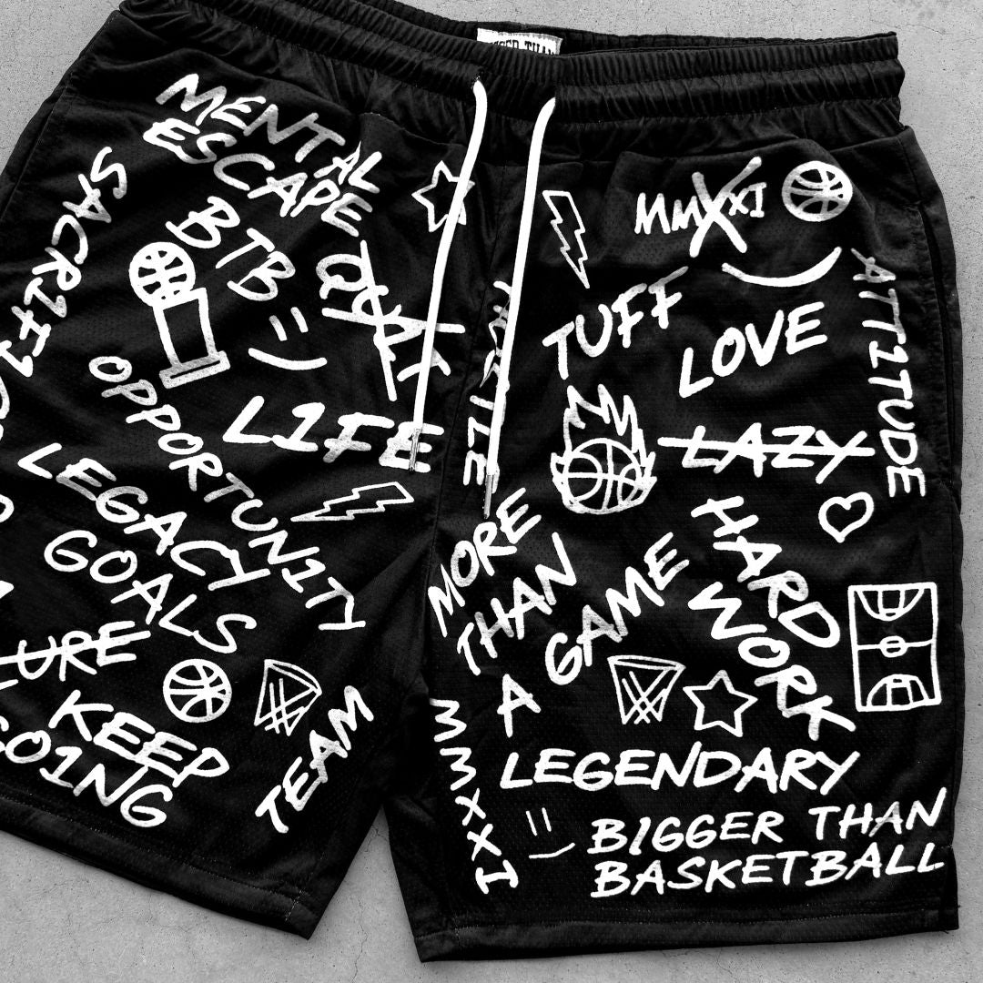 Emotions - Shorts - Black