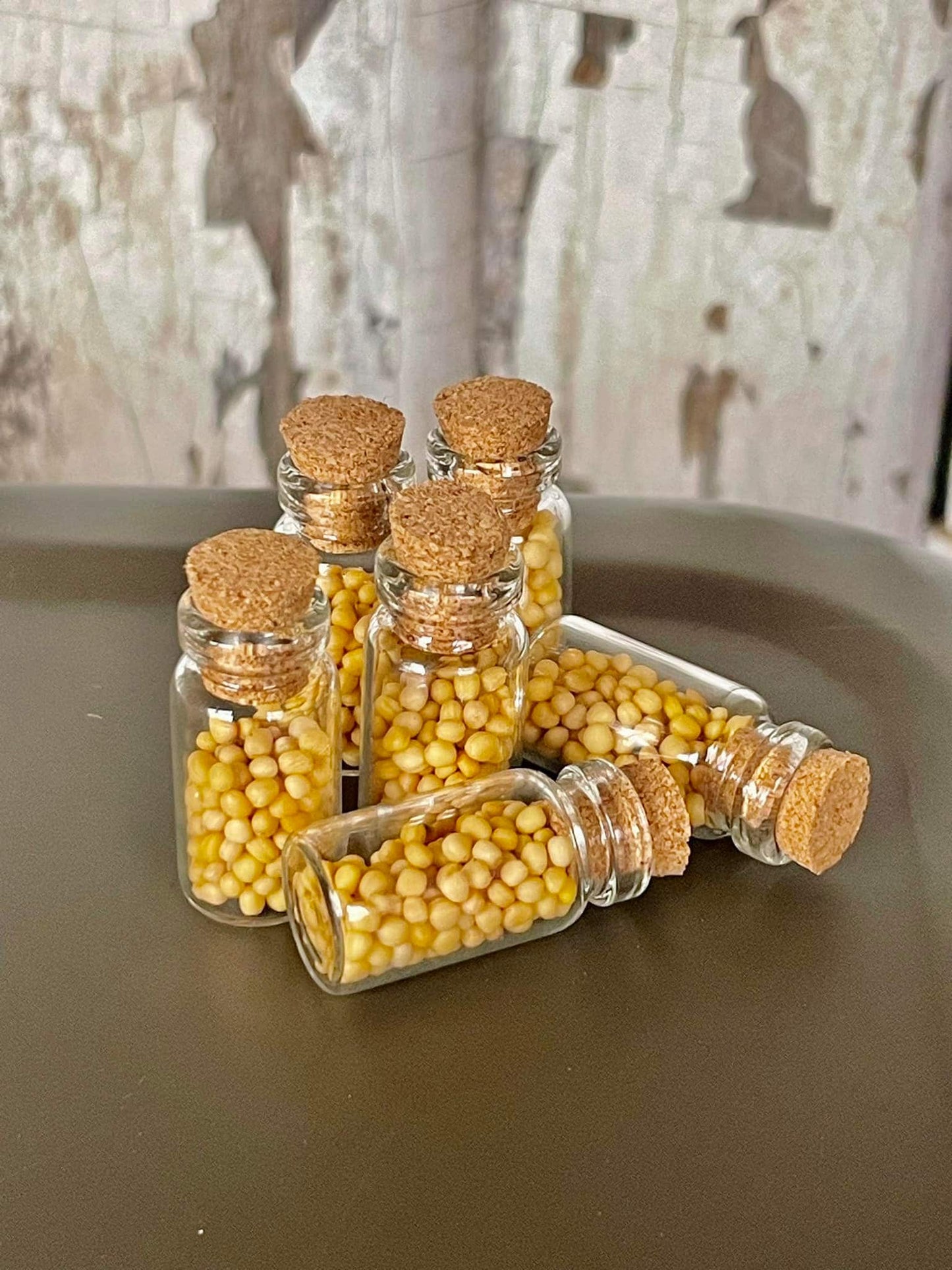 Mini Mustard Seed Jars - Mustard Seeds - Travel Mustard Seeds - Christian Mustard Seeds - Mustard Seed Faith Jars - Christian Gift