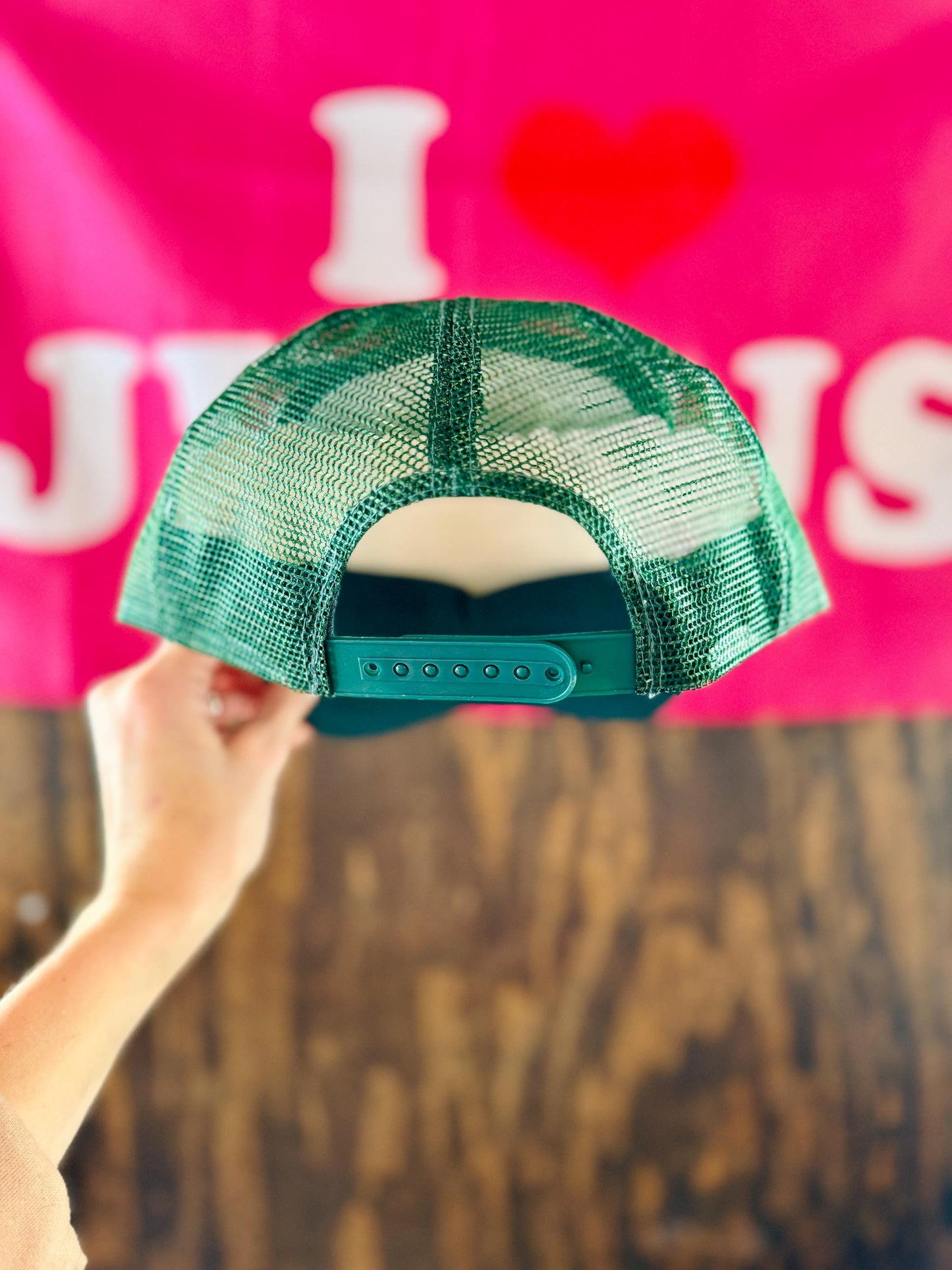 Hard Fought Hallelujah Embroidered Trucker Hat
