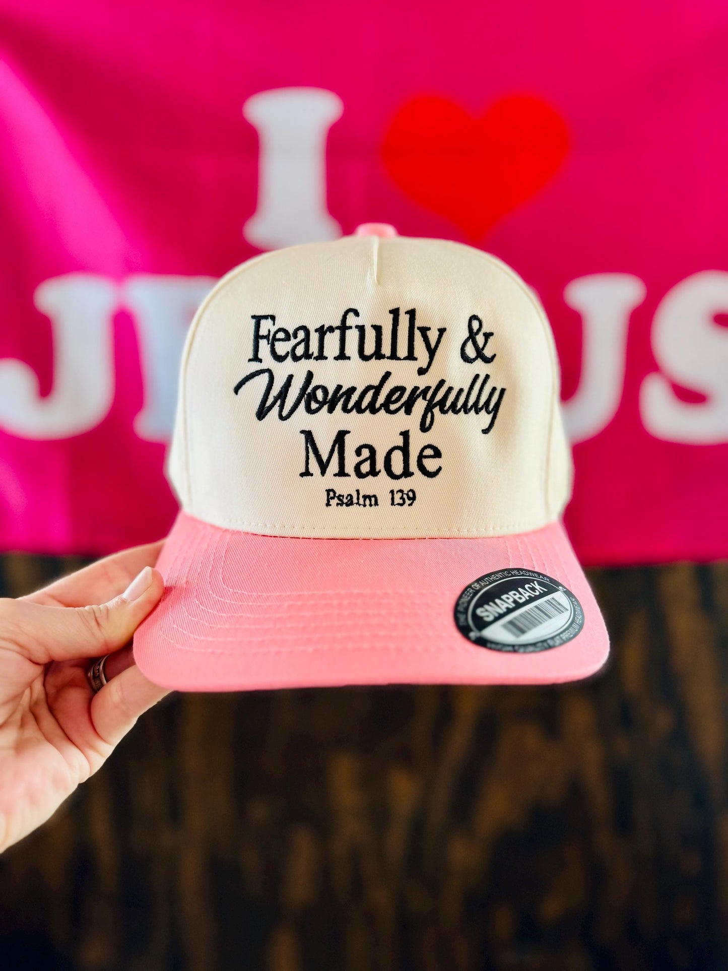 Fearfully And Wonderfully Made Embroidered Hat