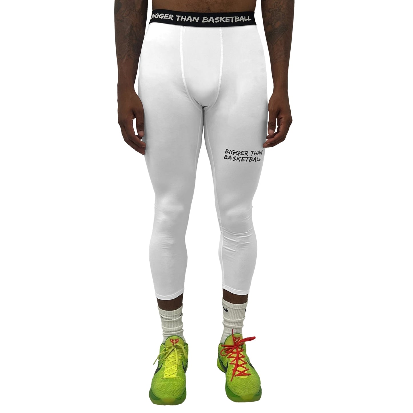 Compression Tights - White
